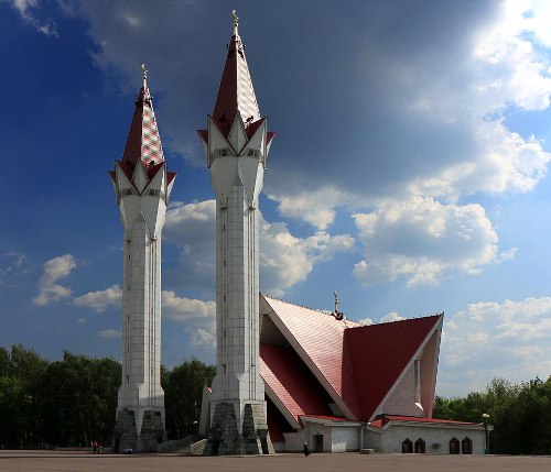 Эта мечеть находитя в столице Башкортостана в Уфе